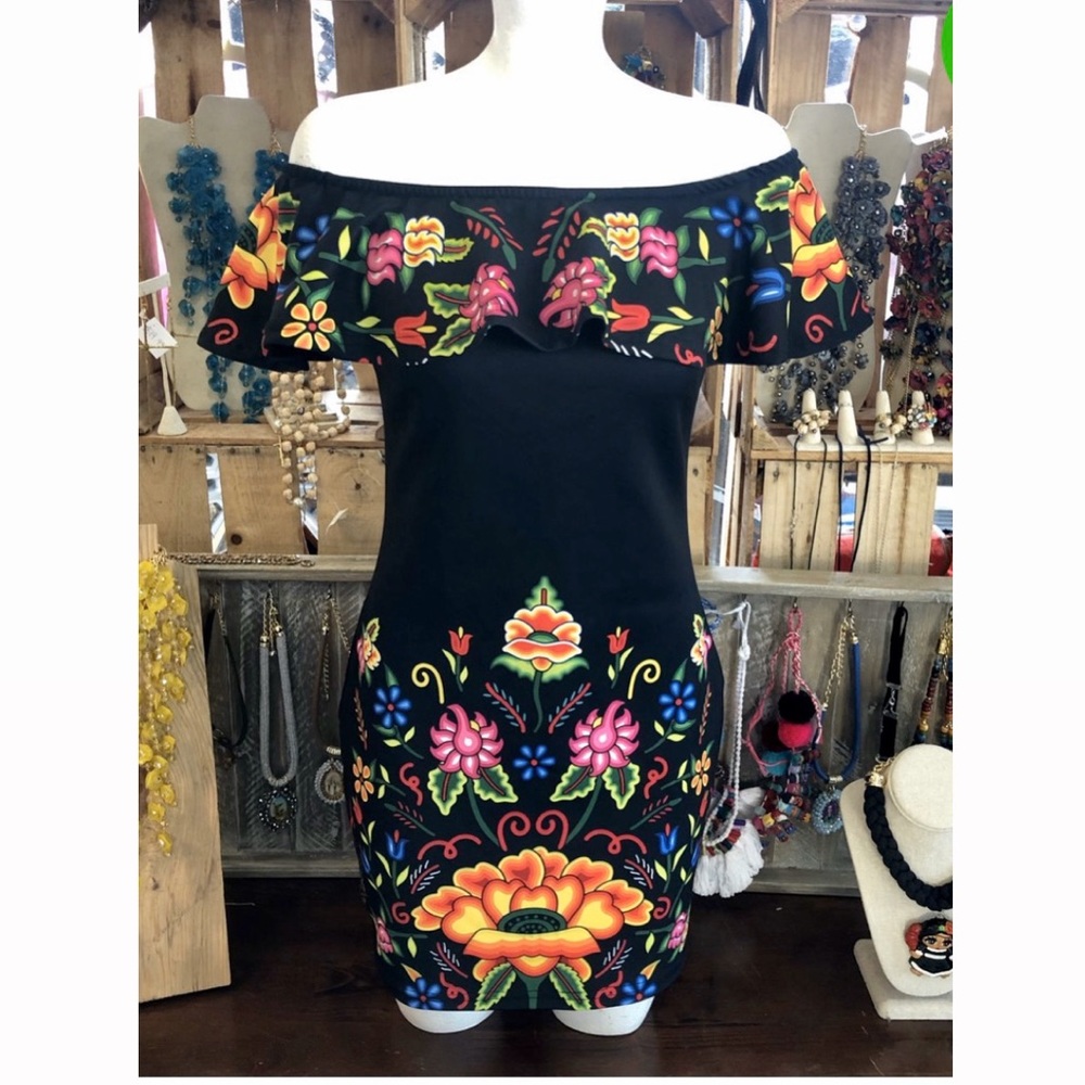 Fiesta inspired Bodycon dress
